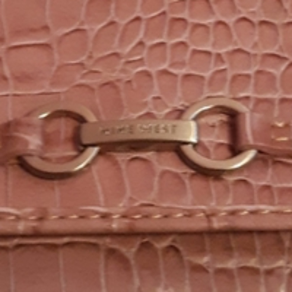 Nine West Crocodile Pattern Wallet Organizer - Picture 4 of 5